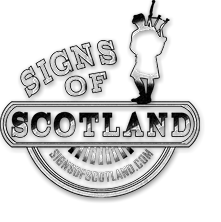 Signs of Scotland - high quality wooden signs made out of Scottish timber